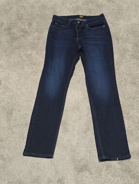 Lee Women's Dark Indigo Straight Leg Jeans